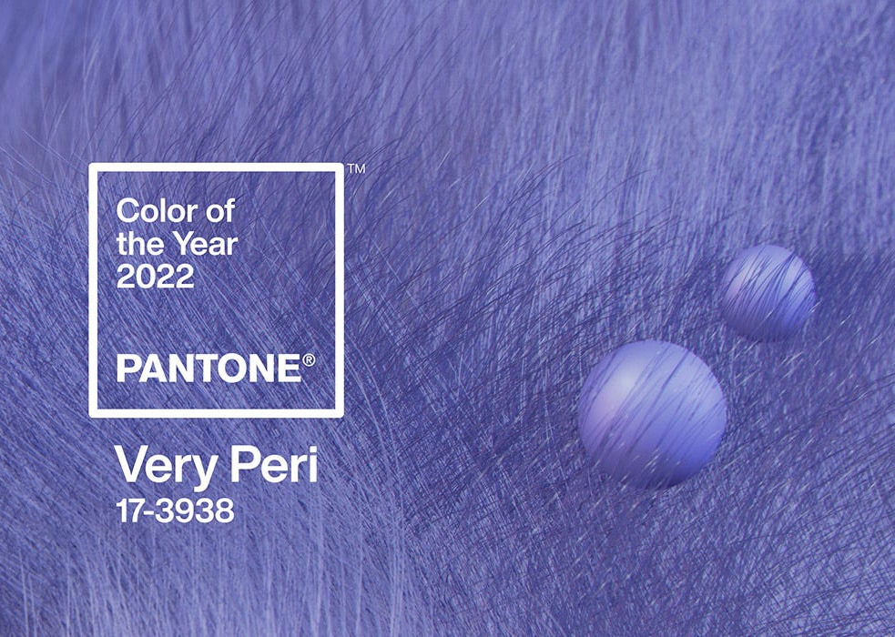 Very Peri årets Pantone-färg 2022